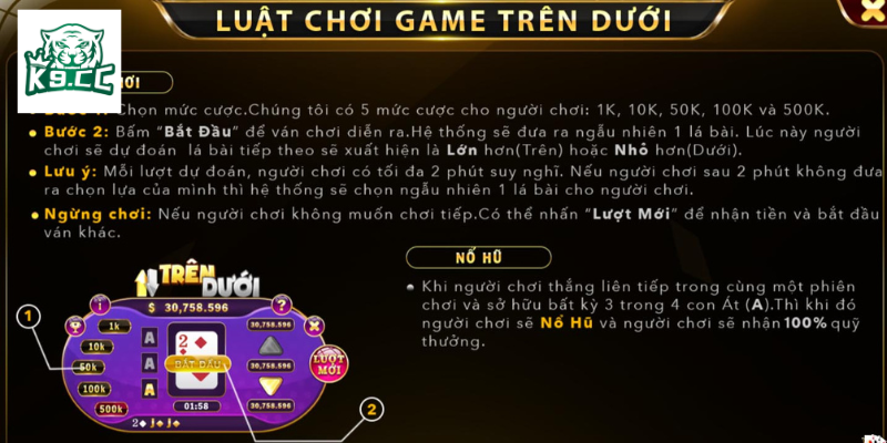 Những kinh nghiệm khi chơi trò chơi trên dưới