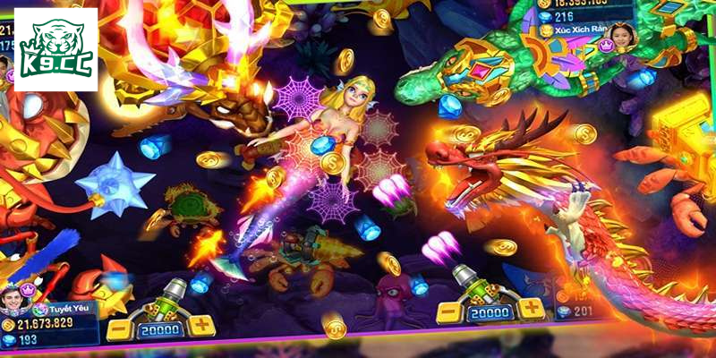 Khám phá đại dương huyền bí trong bắn cá Long Vương